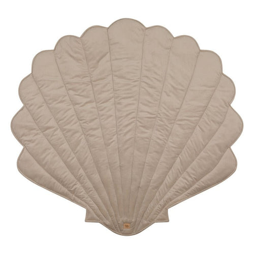"Cream" Velvet Shell Mat