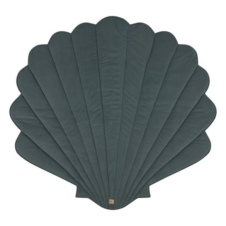 "Grey Mint" Velvet Shell Mat