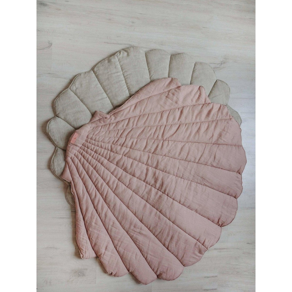 "Powder Pink" Linned Shell Mat