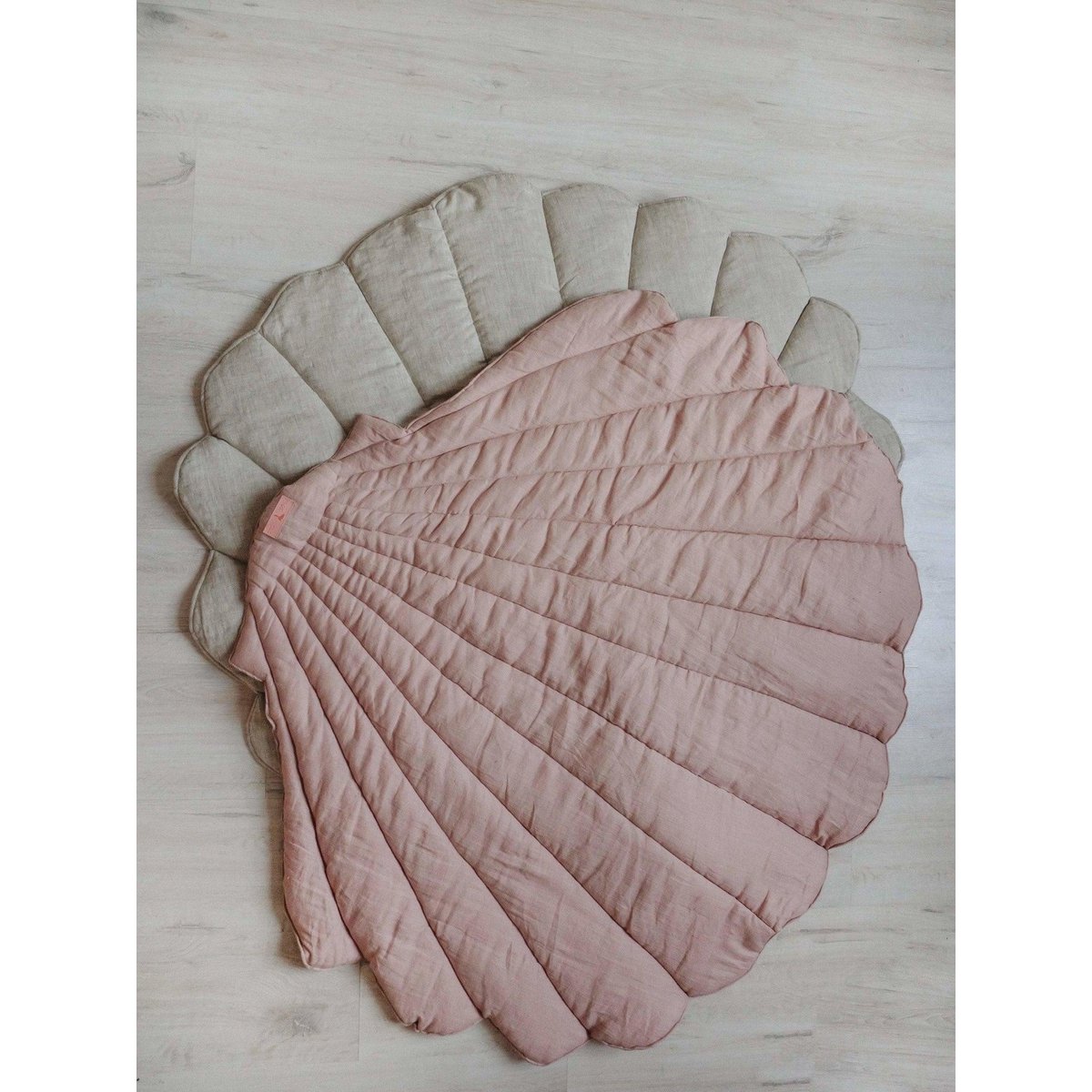 "Powder Pink" Linned Shell Mat