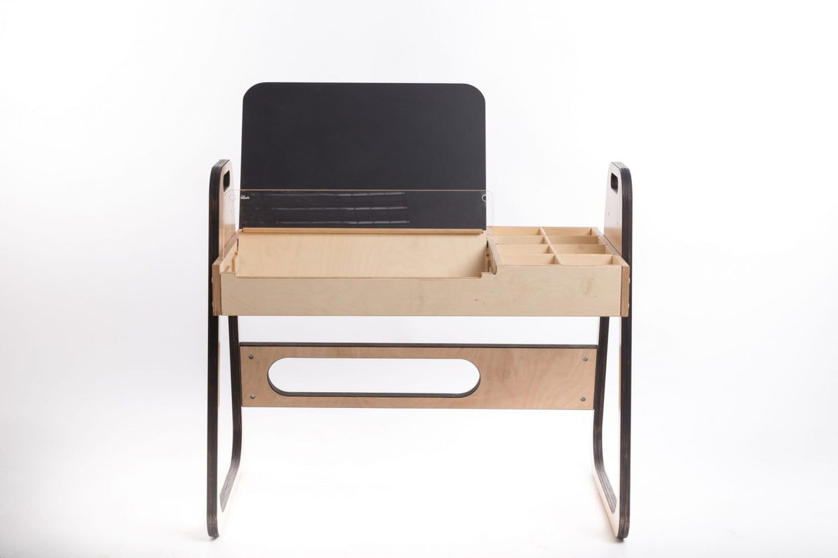 Adjustable Children Montessori Table and Chair Set Julle - Mint Green