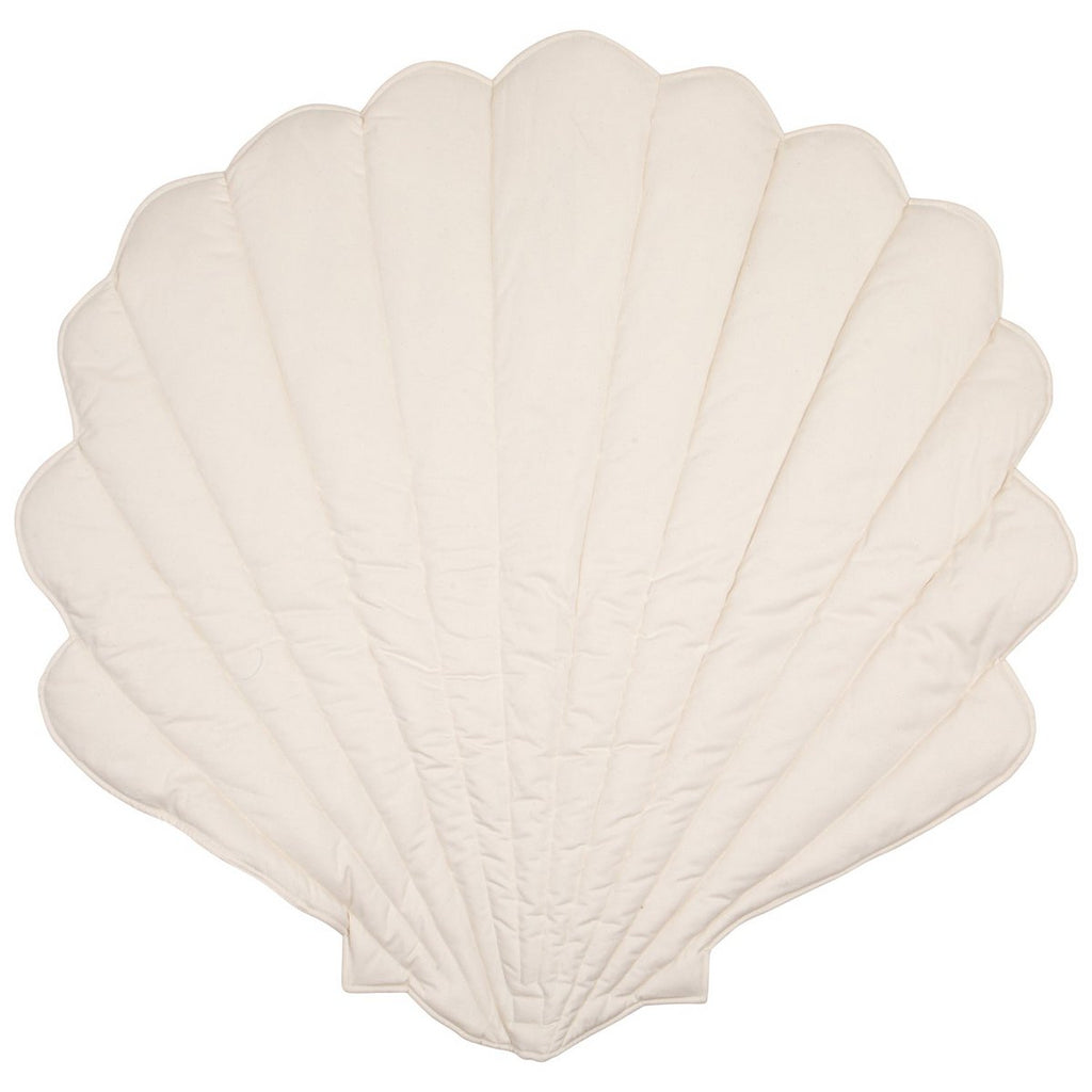 "Cream" Velvet Shell Mat