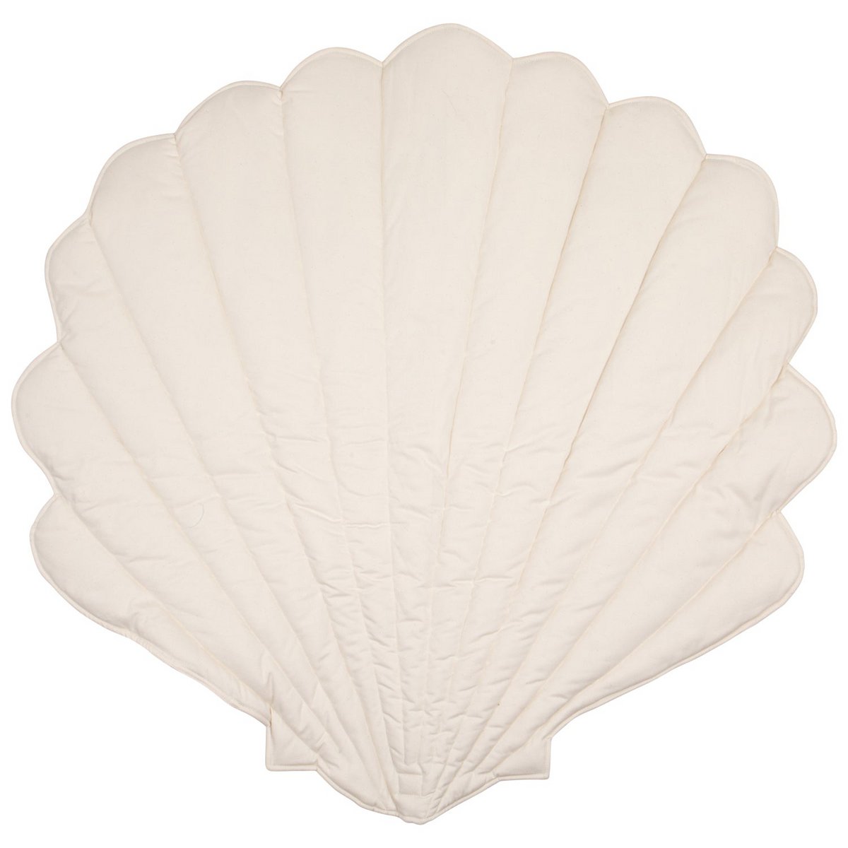 "Cream" Velvet Shell Mat