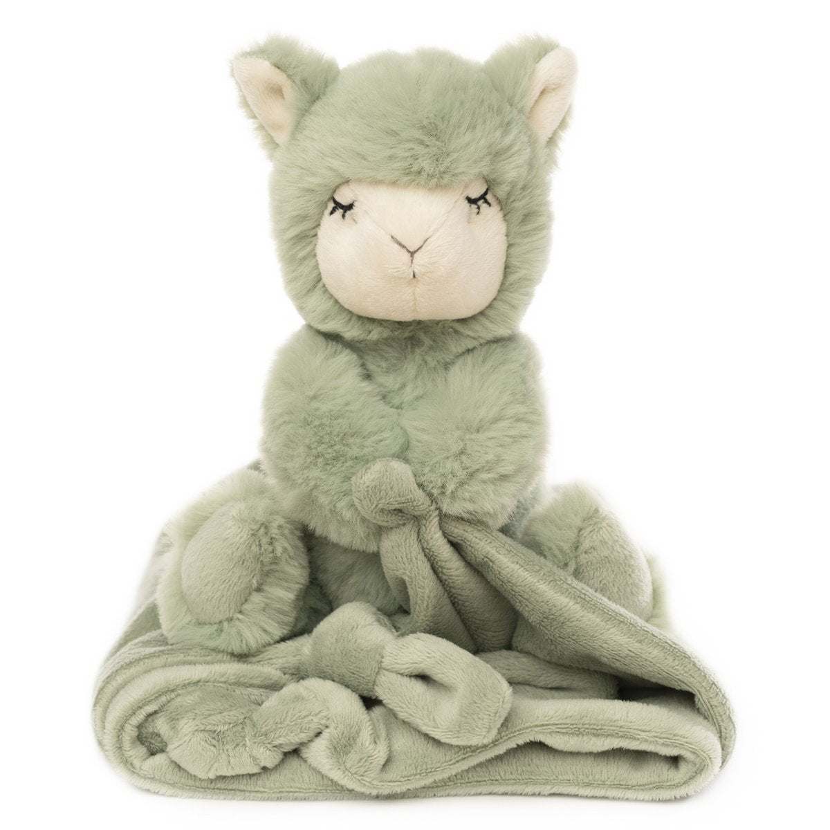 Klædeklud – Lama (støvet lime)