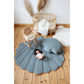 "Grey Mint" Velvet Shell Mat