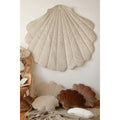 "Cream" Velvet Shell Mat