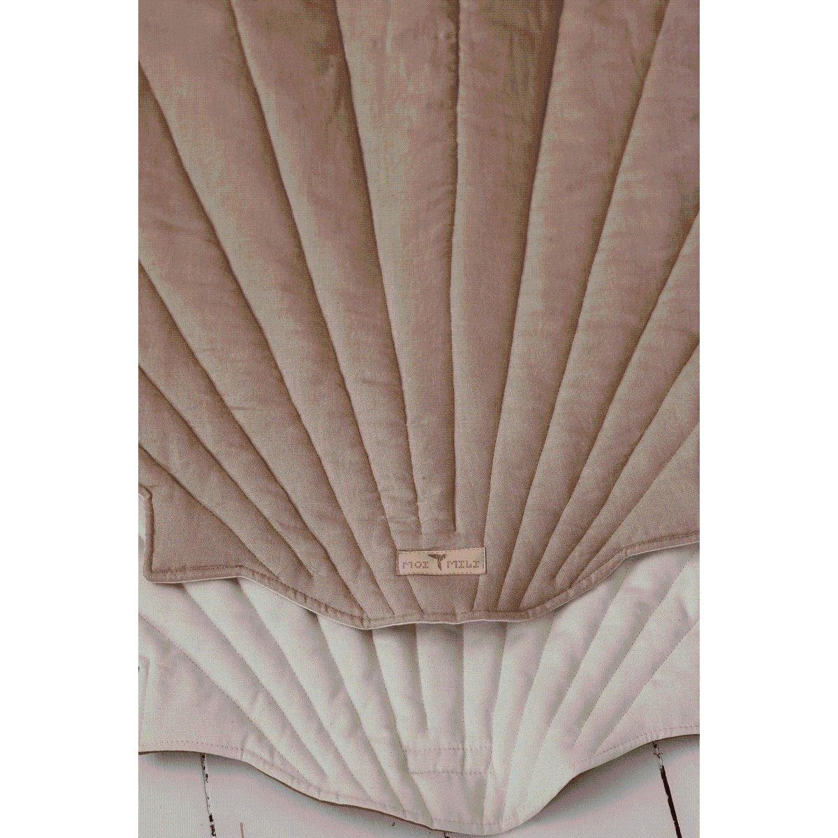 "Powder Pink" Linned Shell Mat