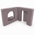 Soft Play Set for Toddlers, 4 Elements - Taupe