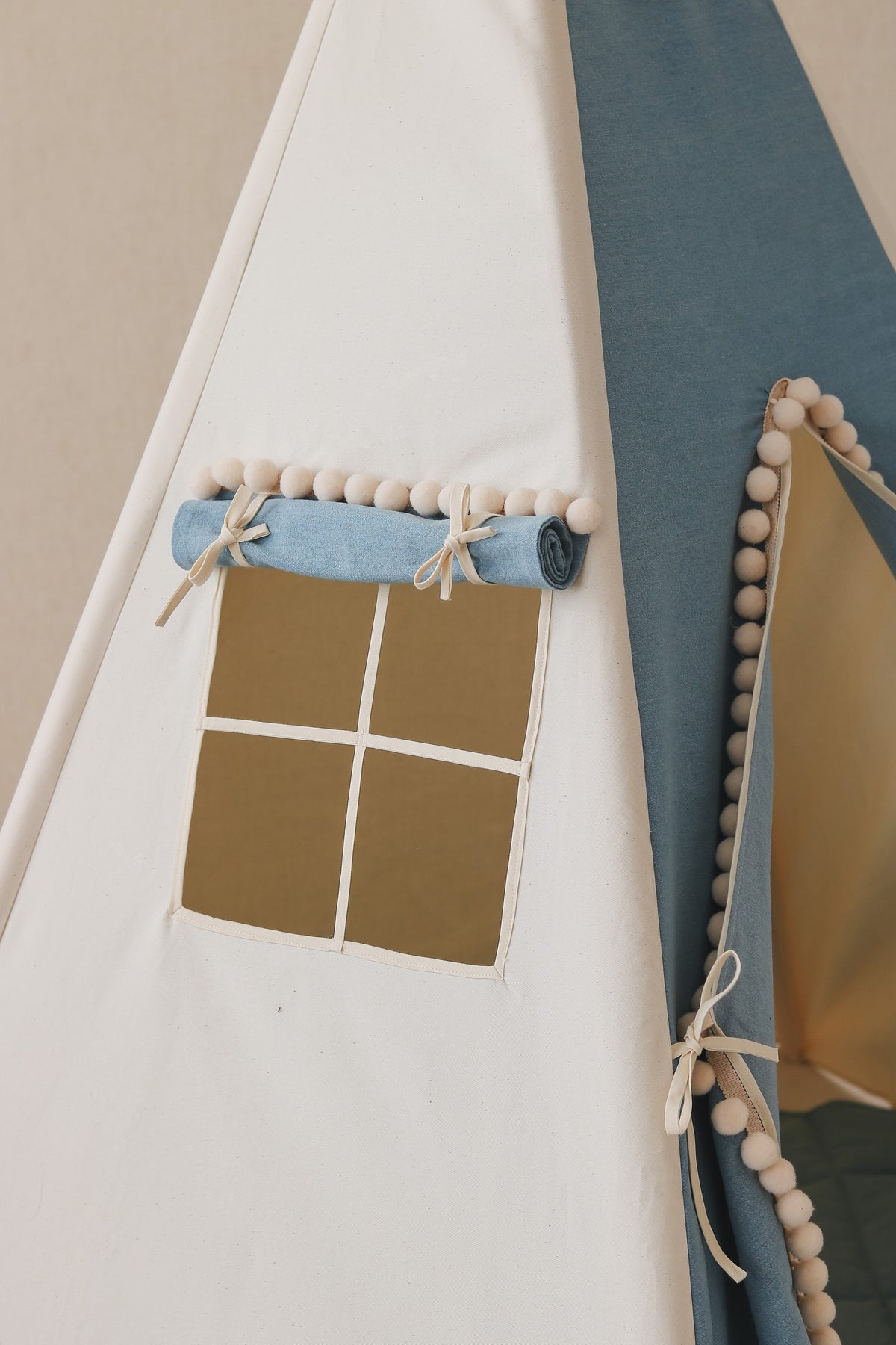 Teepee Tent - Jeans With Pompoms
