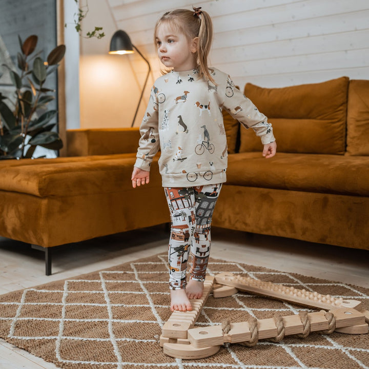 TipiToo® balancebane – 3 dele med jutereb