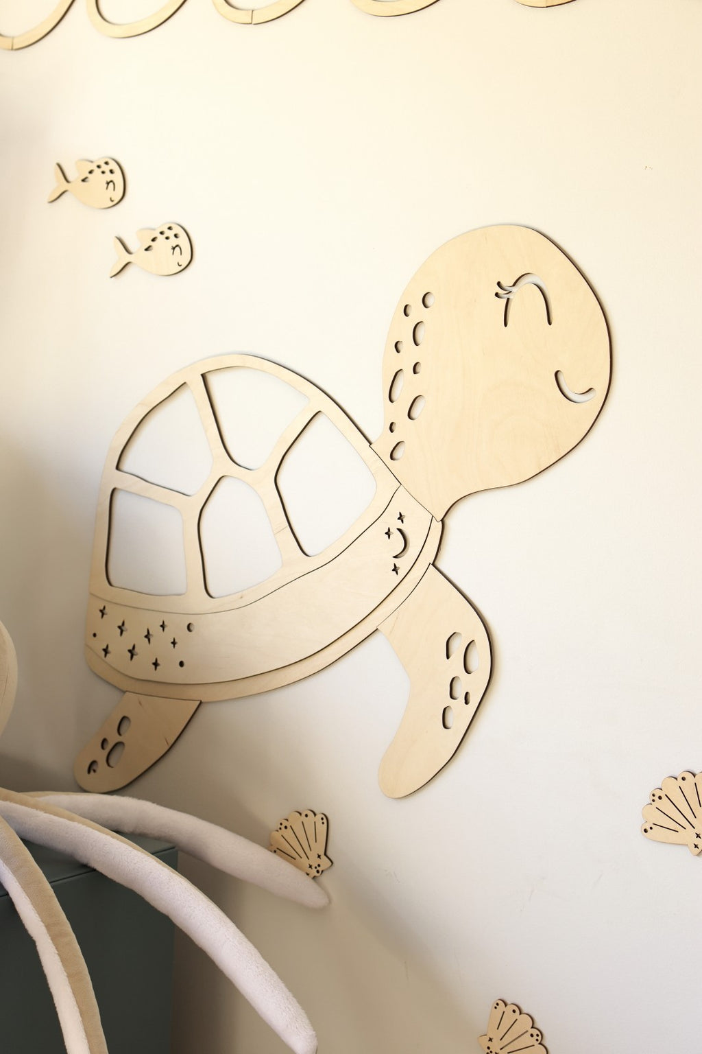Wooden Wall Decoration - Turtle